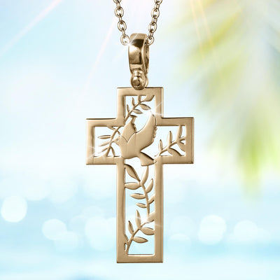 Daniel Steiger Peace Cross Pendant