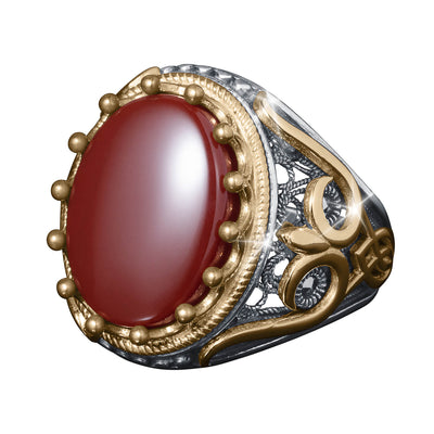 Daniel Steiger Sunset Carnelian Men's Ring