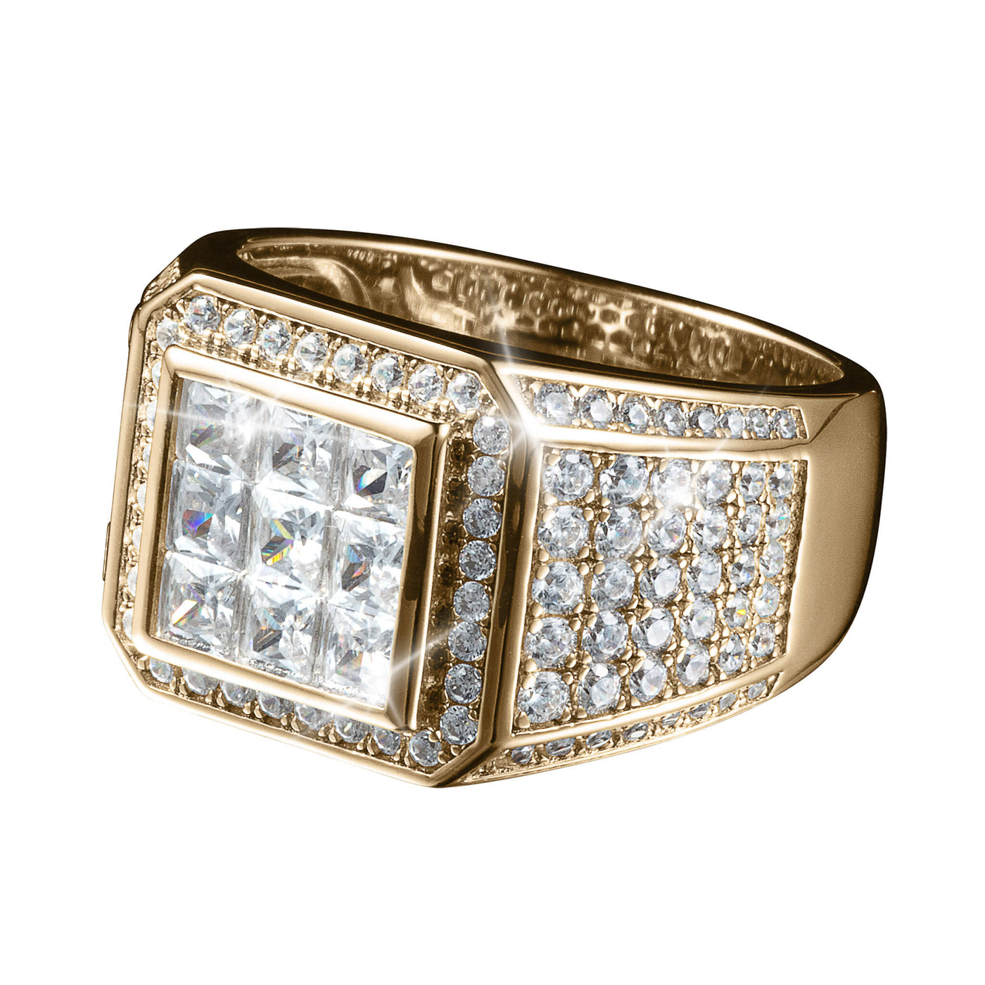 Daniel Steiger Golden Mirage Men's Ring