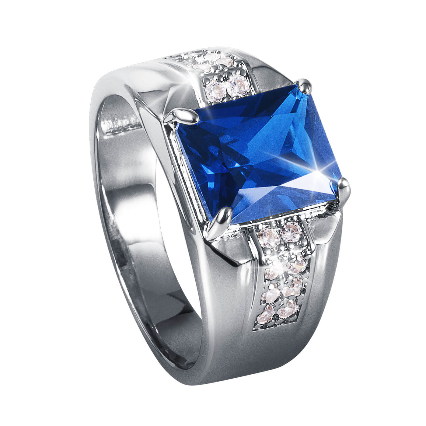 Daniel Steiger Contender Blue Men's Ring