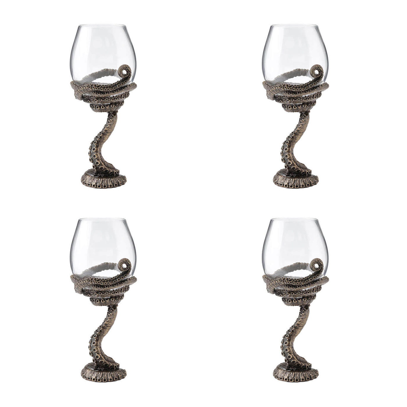 Daniel Steiger Underworld Tentacle Glasses -  Set Of 4