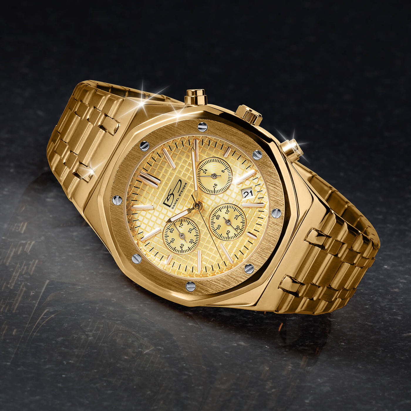 Daniel Steiger Innovation Gold Men's Watch