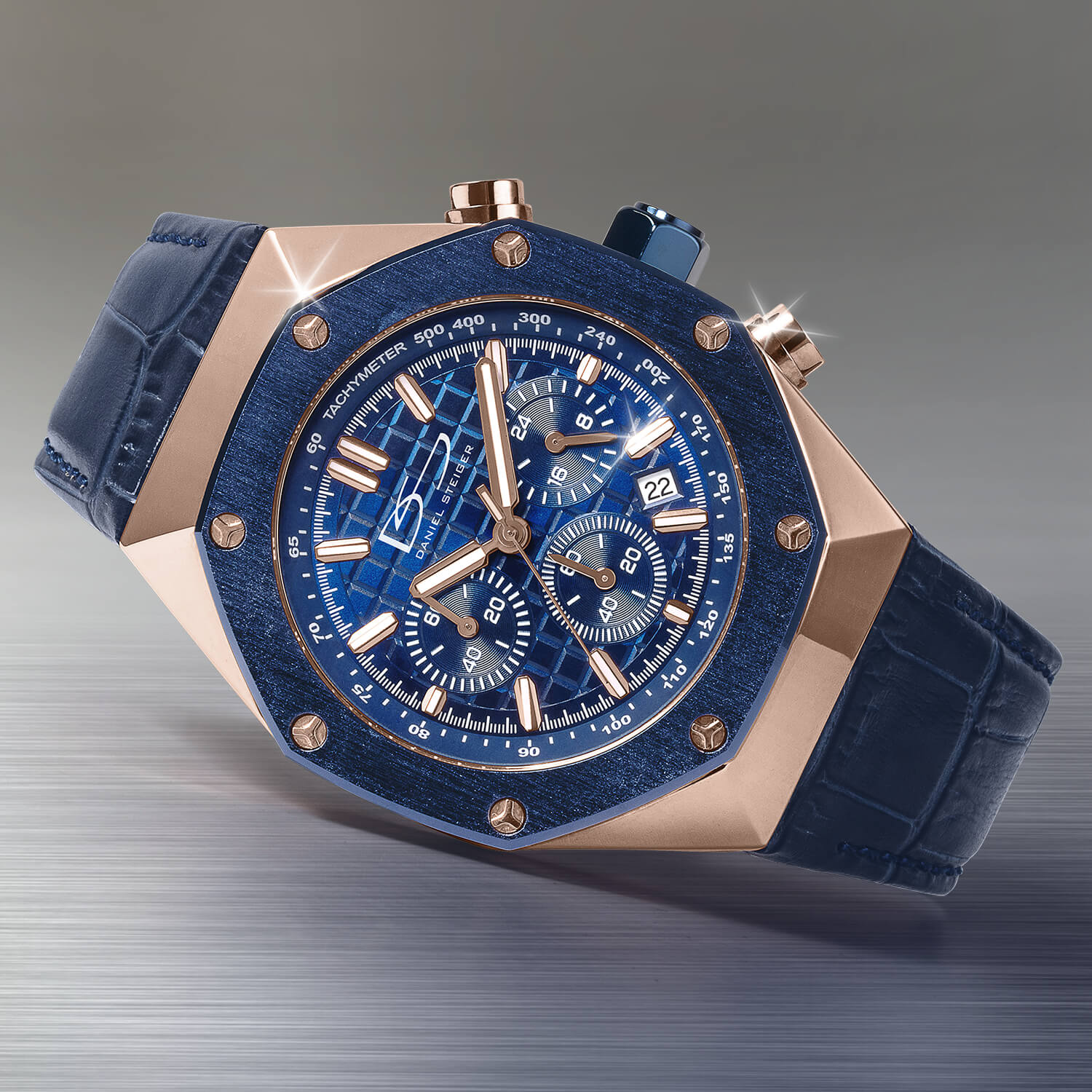 Daniel Steiger Senator Blue Men's Watch