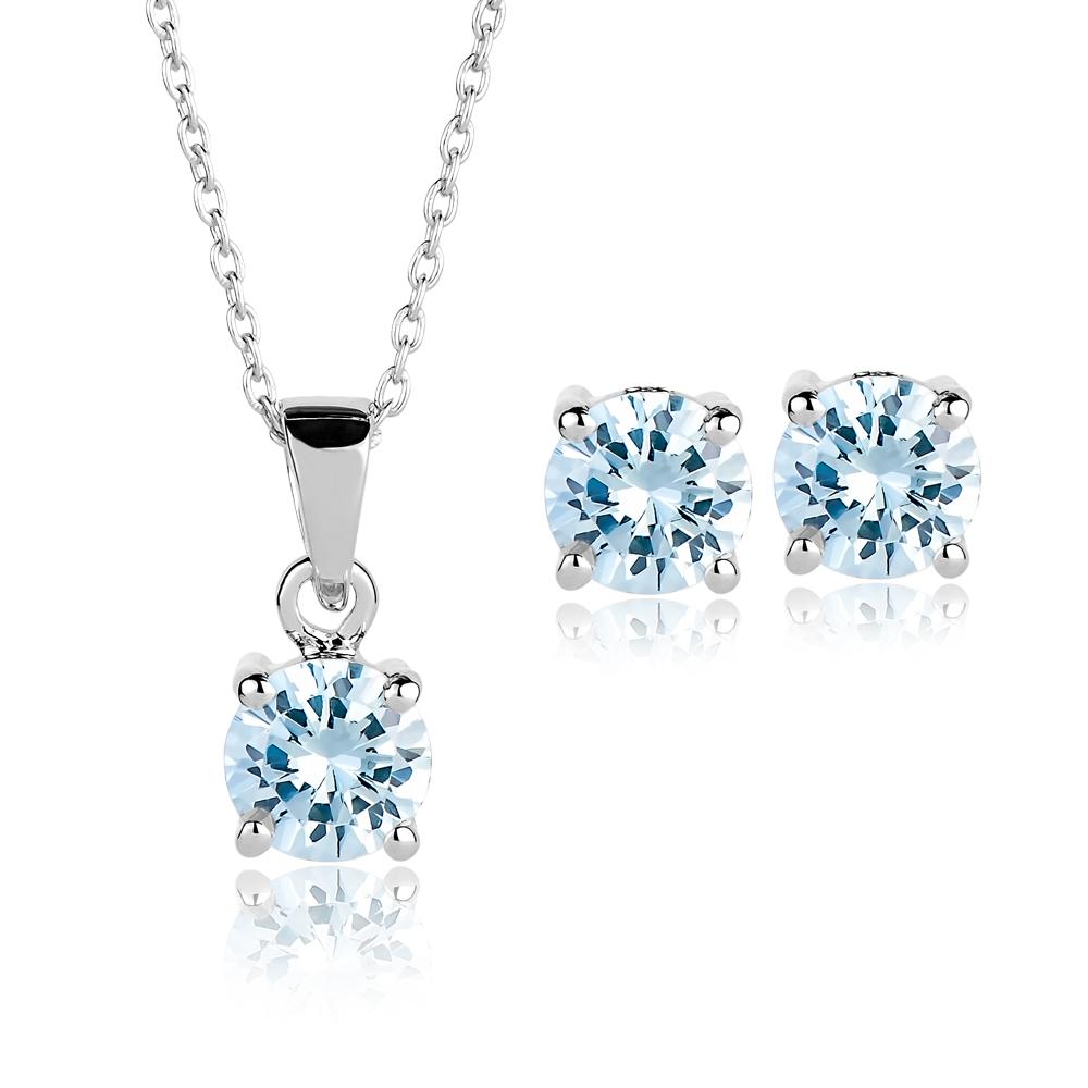 Daniel Steiger Brilliant Birthstones Set March