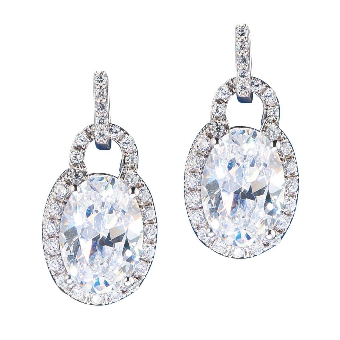 Daniel Steiger Oval Padlock Earrings