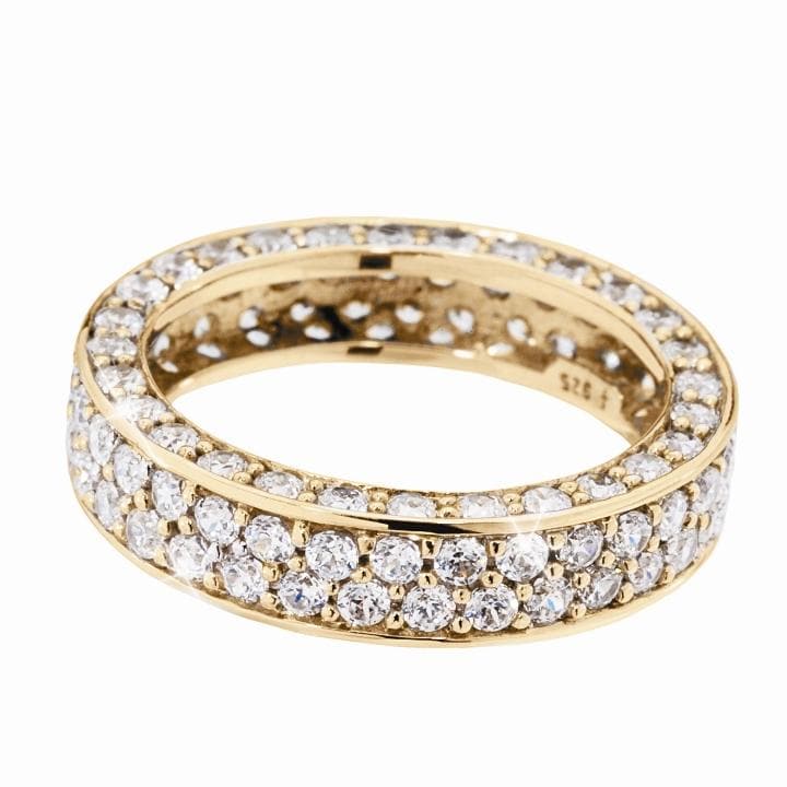 Daniel Steiger Gold Florence Eternity Ring
