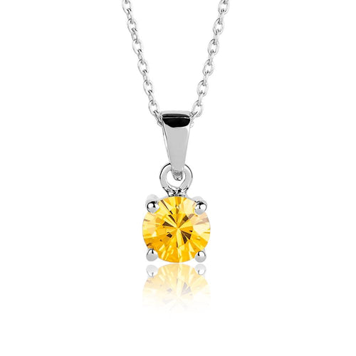 Daniel Steiger Brilliant Birthstones Pendant November