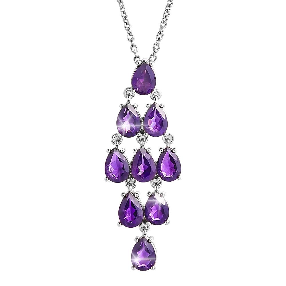 Daniel Steiger Amethyst Chandelier Pendant