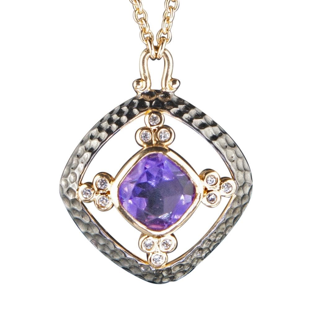 Daniel Steiger Noble Amethyst Pendant