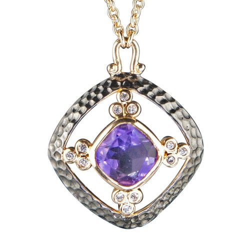 Daniel Steiger Noble Amethyst Pendant