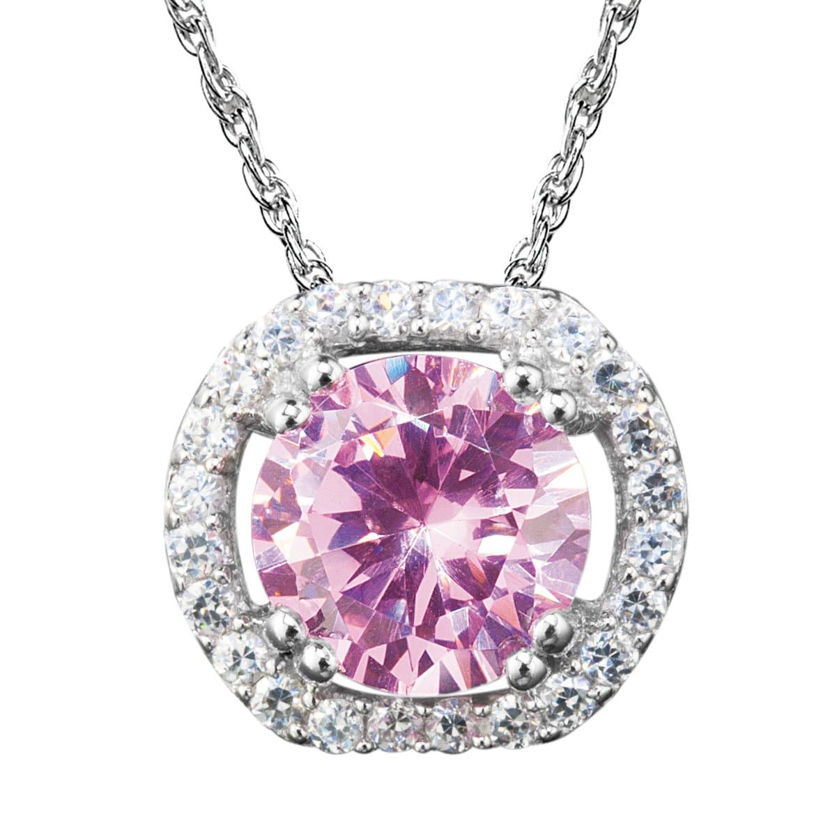 Daniel Steiger Blush Halo Pendant