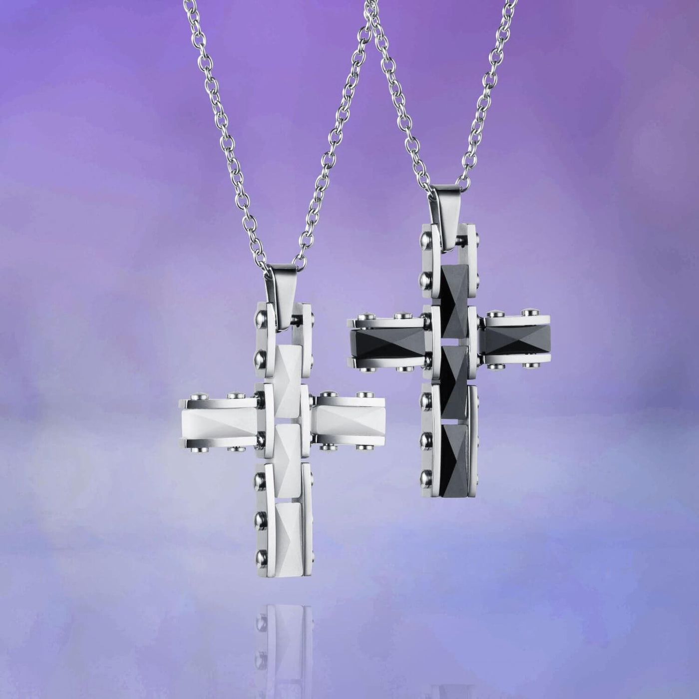 Daniel Steiger Eleganza Ceramic White Pendant