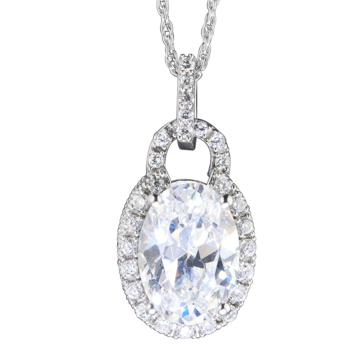 Daniel Steiger Oval Padlock Pendant