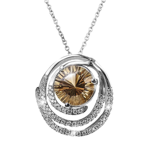 Daniel Steiger Citrine Firecracker Pendant