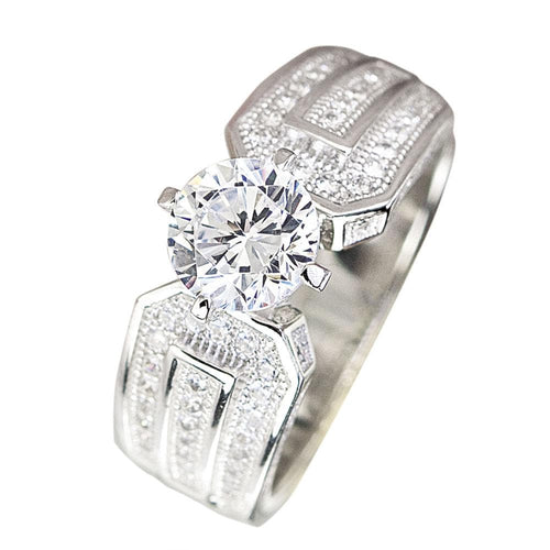 Daniel Steiger 5th Avenue Rhodium Ring