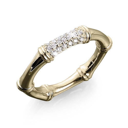 Daniel Steiger Bamboo Yellow Gold Ring