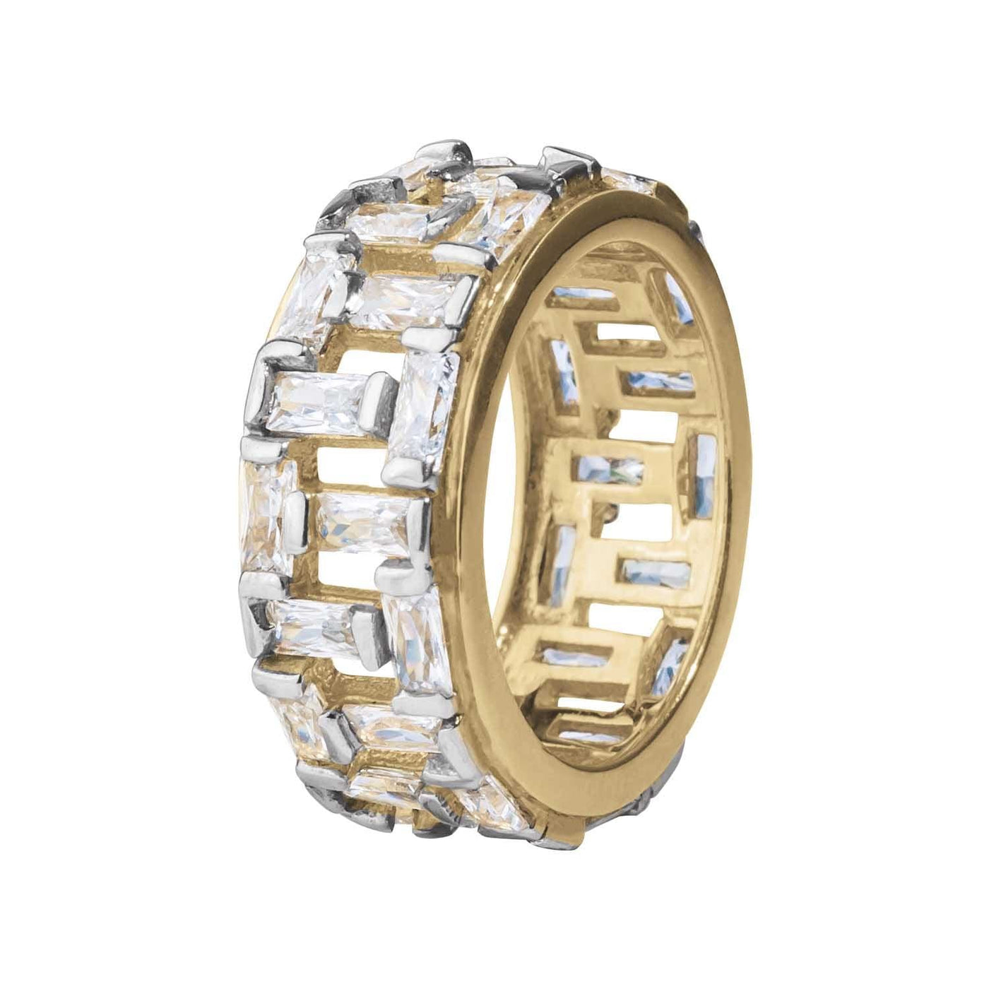 Daniel Steiger Bamboo Bay Gold Eternity Ring