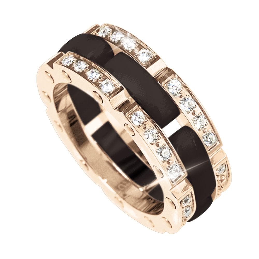 Daniel Steiger Java Ceramic Perfection Ring (Black)