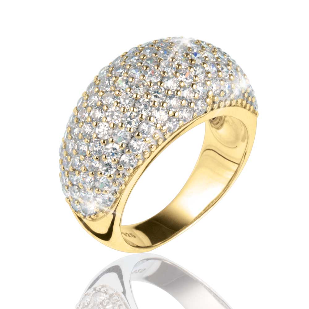 Daniel Steiger Pave Vienna Ring Gold