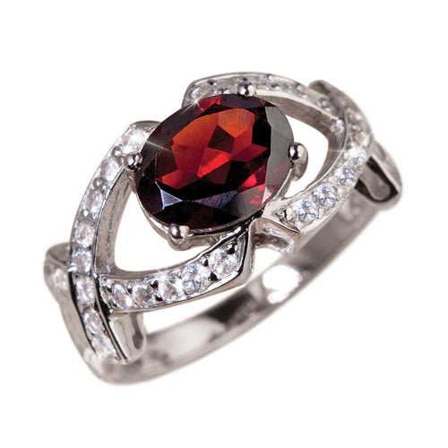 Daniel Steiger Rioja Garnet Ring