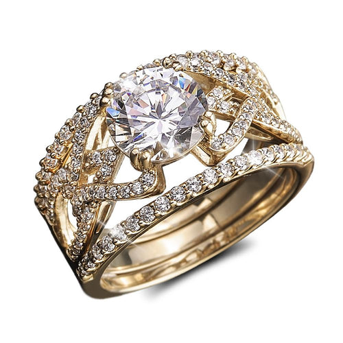 Daniel Steiger Golden Luna Ring